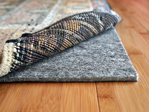 Contour-Lock Rug Pads for Hardwood Floors