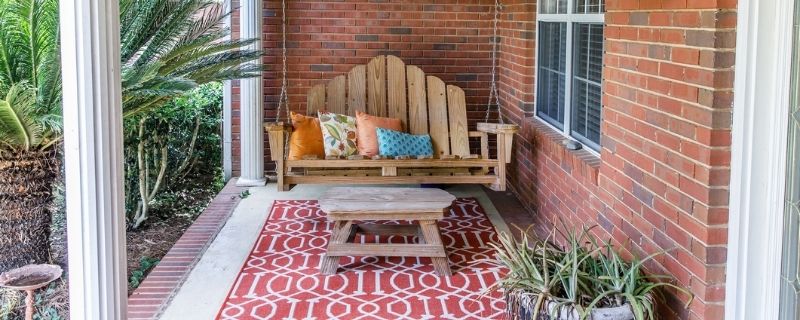 Keep Outdoor Rugs In Place On Concrete The Right Way